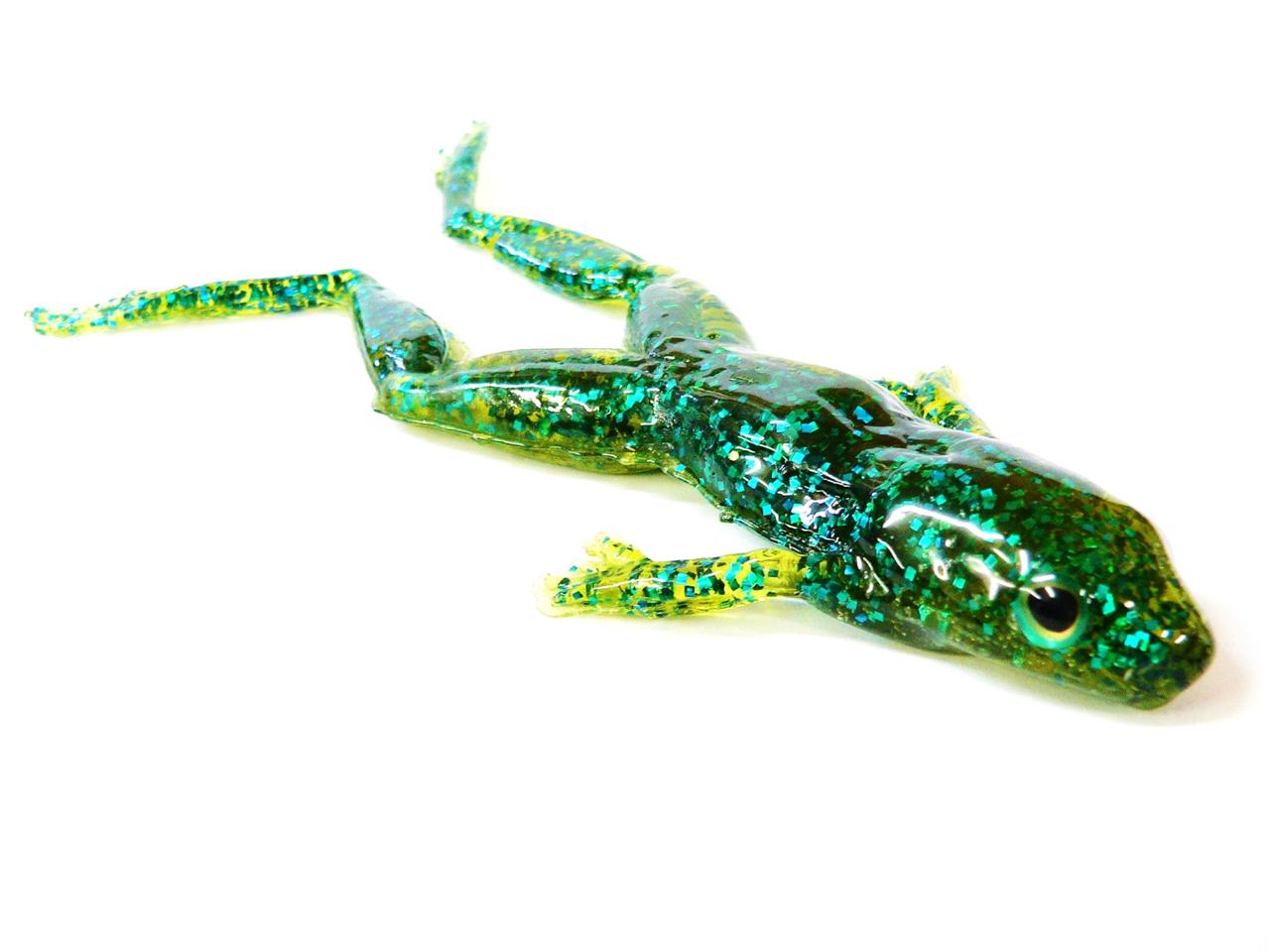 BOGBAITS CUSTOM BOG FROGS 6 INCH REALISTIC FROG LURE WILD COLORS BASS