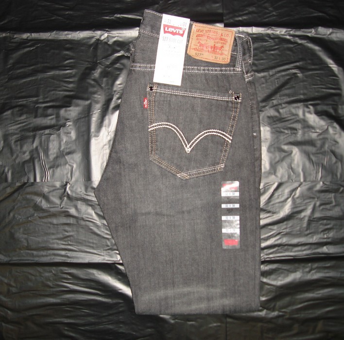 levis 527 grey