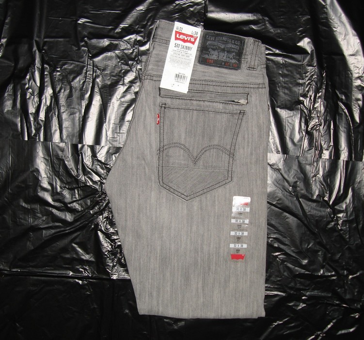 levis back zipper jeans