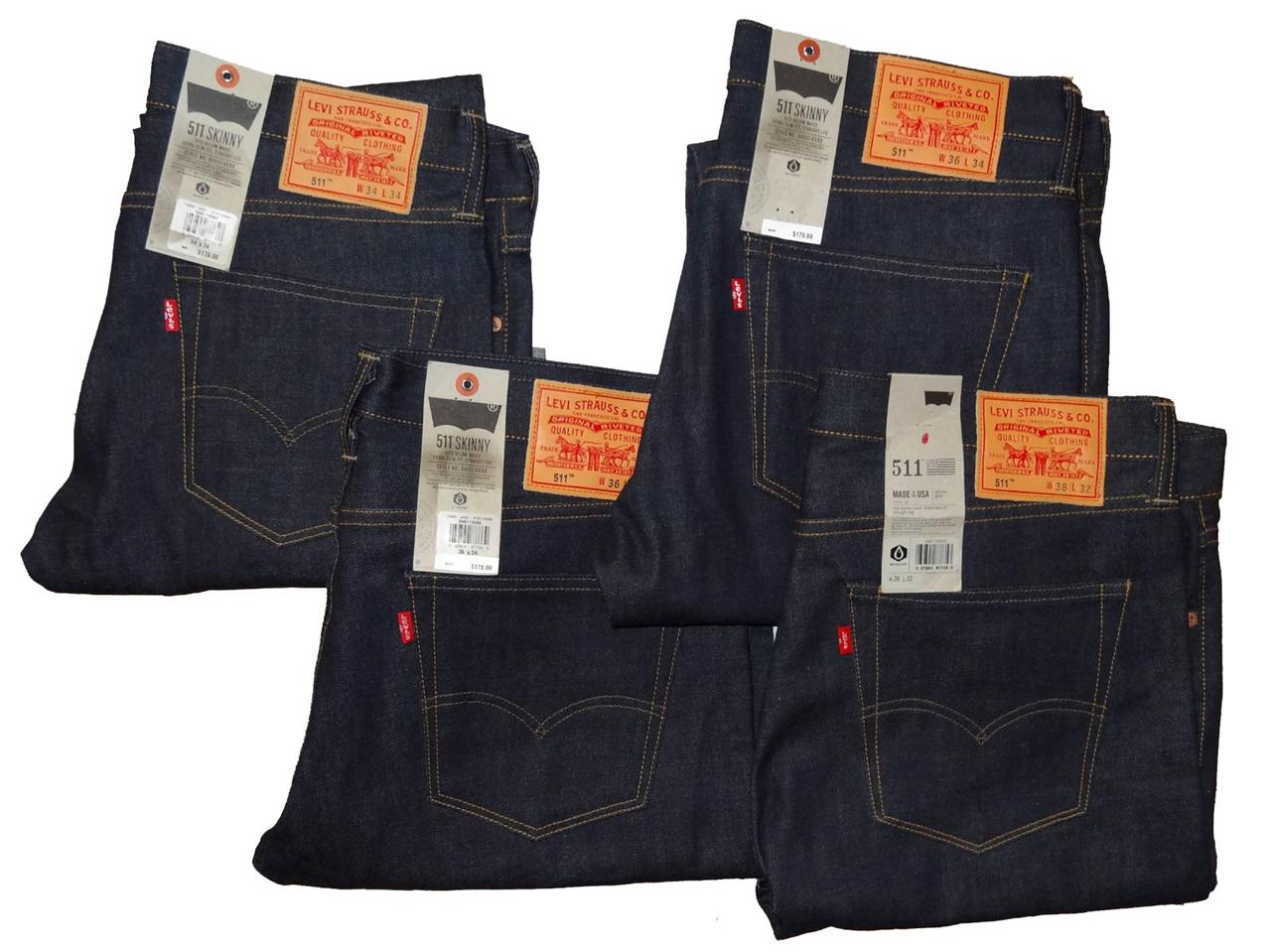 raw denim jeans levis