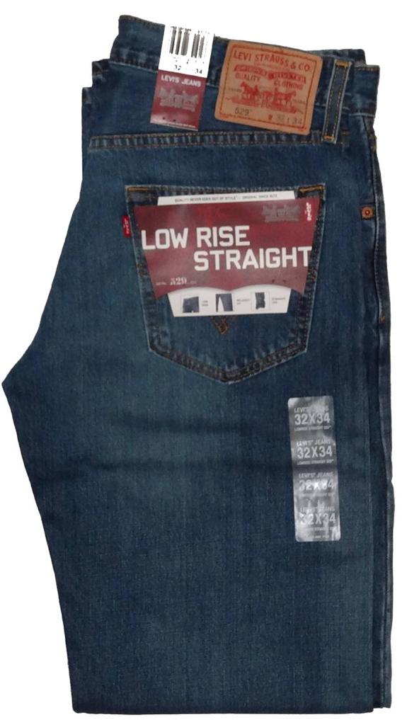 levi's 529 low rise straight jeans