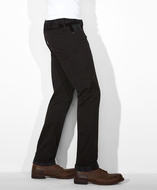 Levis Mens 513 Slim Fit Lined Pants Black and Khaki NWT eBay