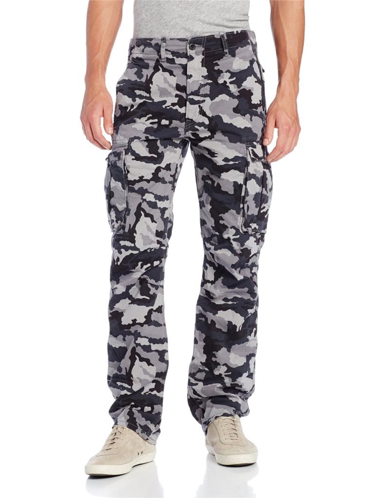 grey camo cargo pants