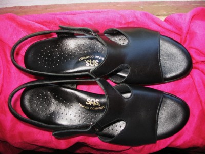 sas blue sandals