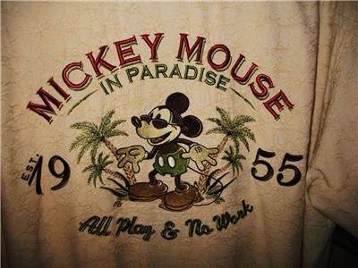 mickey in paradise shirt
