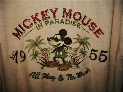 mickey in paradise shirt