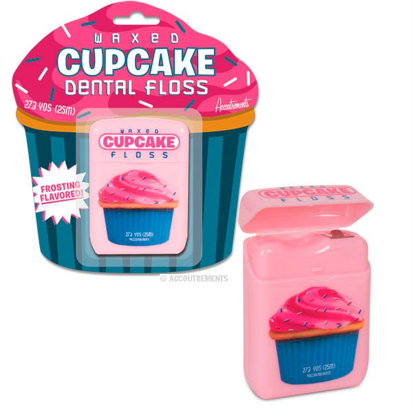 Cupcake Dental Floss Rockabilly Novelty Gift Kids Cute Kitsch eBay