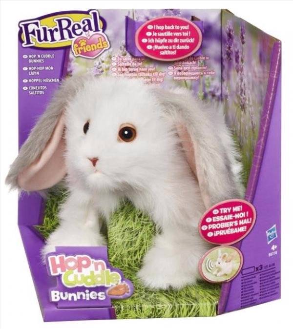 furreal friends hop n cuddle bunny