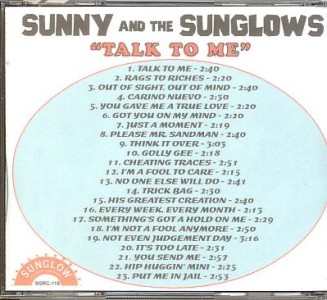 Sunny And The Sunglows CD - Talk To Me New / Sealed 23 Tracks | EBay