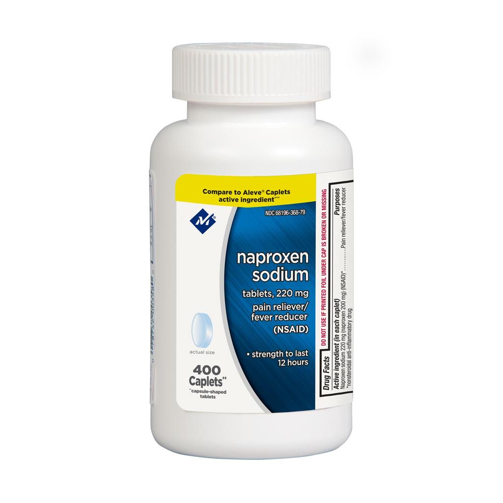 Member's Mark 220 mg Naproxen Sodium Pain Reliever Fever Reducer (NSAID