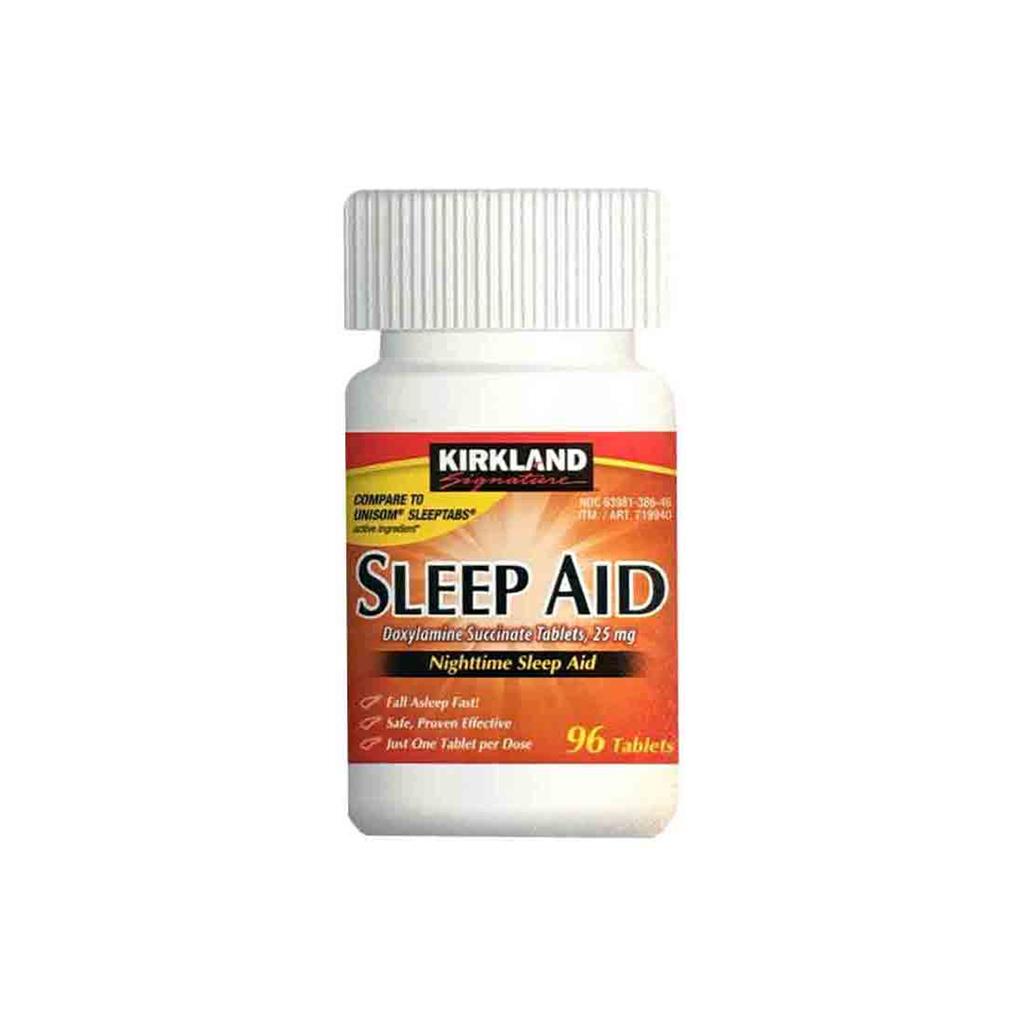 KIRKLAND Sleep Aid Doxylamine Succinate 25 mg 96 Tablets eBay