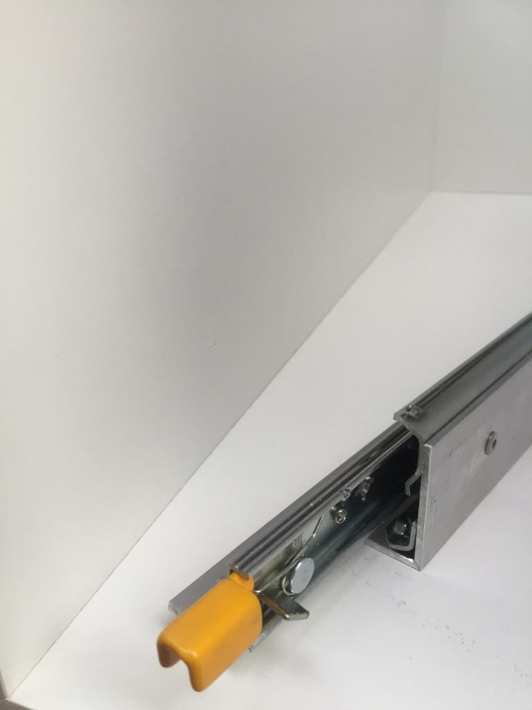 400 1800MM 227KG DRAWER SLIDES FRIDGE RUNNERS LOCKING WITH ATTACHED