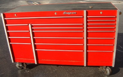 Snap on triple bank tool box clearance