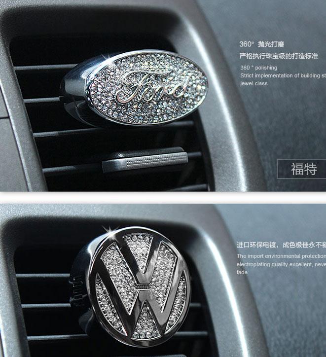 Diamond Automotive Cologne Car perfume Air outlet with Car BMW Logo