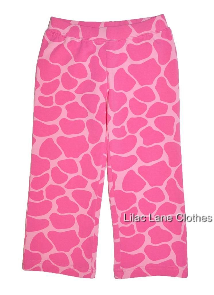 Gymboree Loveable Giraffe Pink Giraffe Print Pants NWT 1218 m eBay