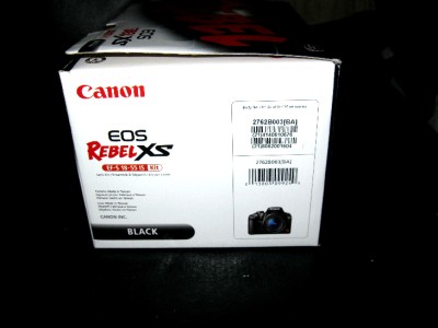 Canon Rebel 1000d on New Canon Eos Digital Rebel Xs Eos 1000d Camera W Lens Kit Nib