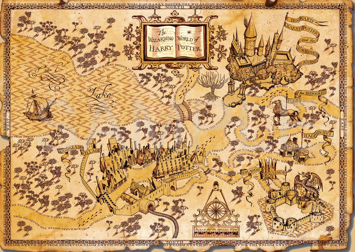 Printable Harry Potter Map Printable Templates