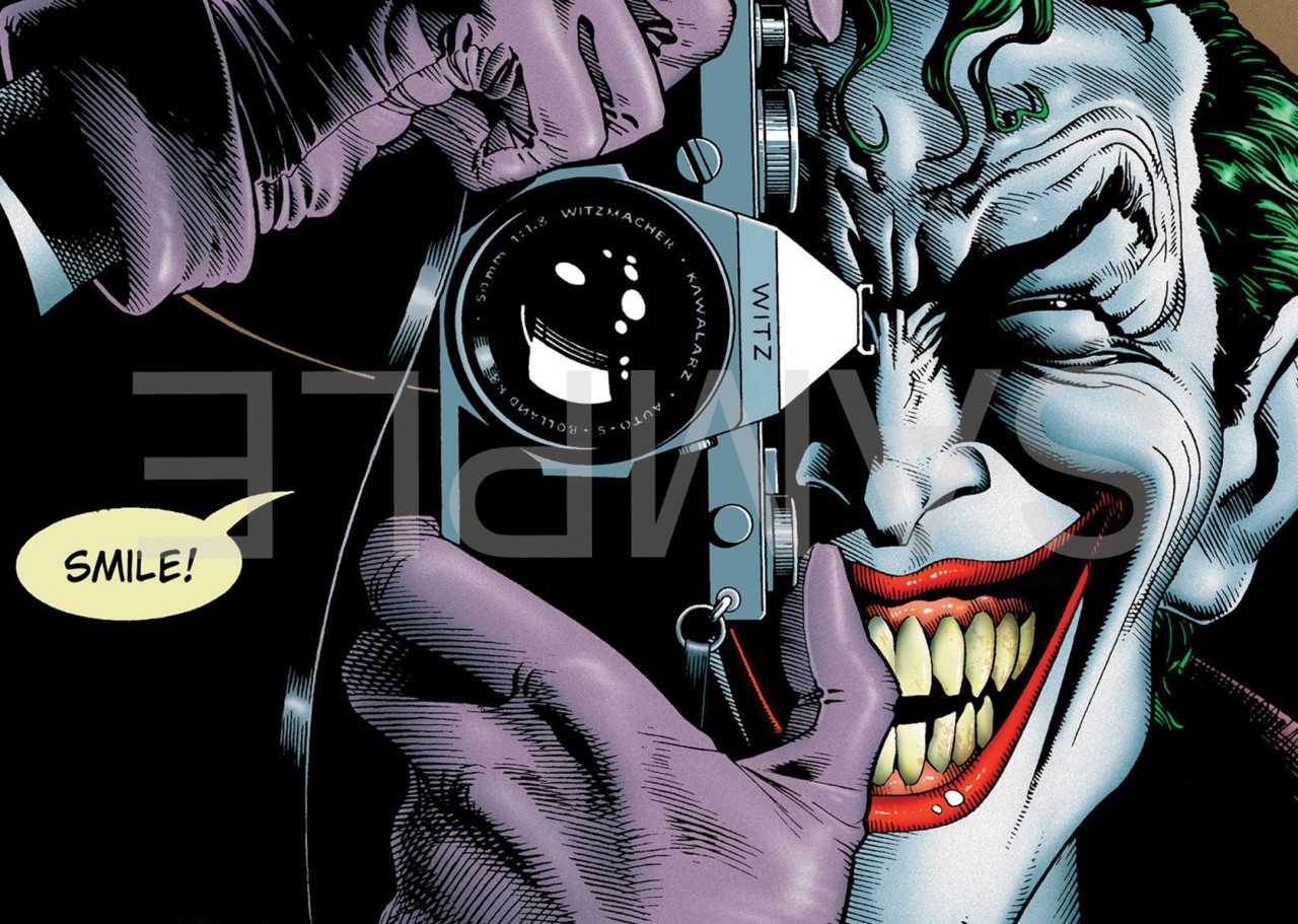 joker batman the killing joke poster art print amk1826