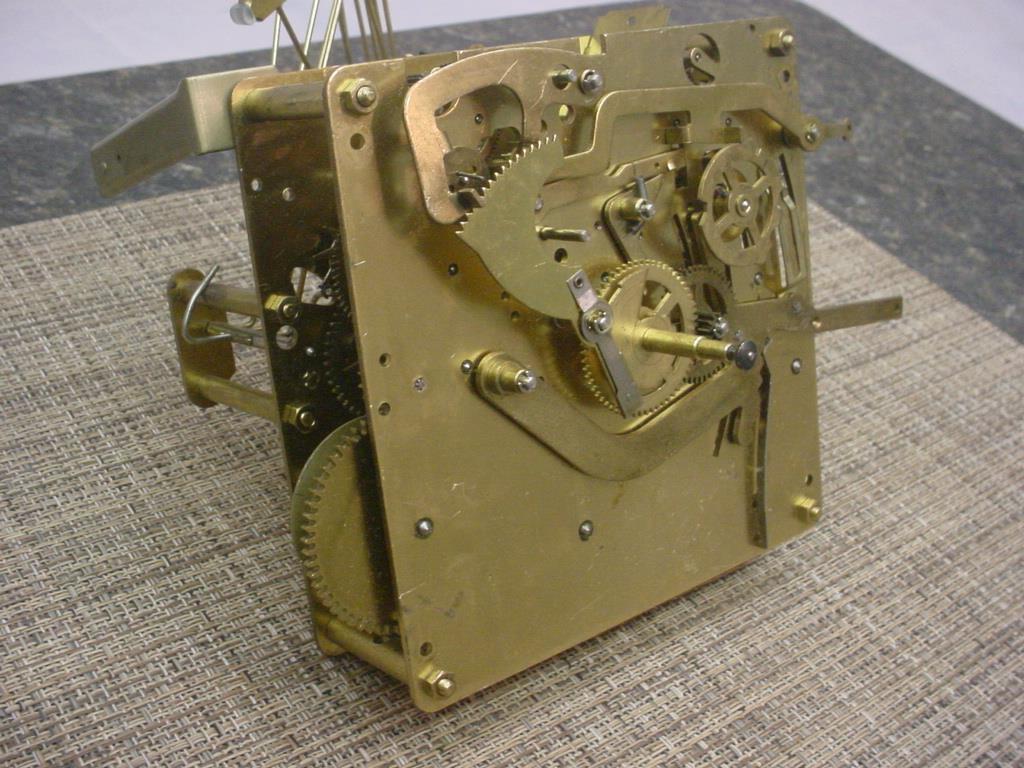 WESTMINSTER CHIME GERMAN Urgos Clock Co. Brass Movement Repair UW
