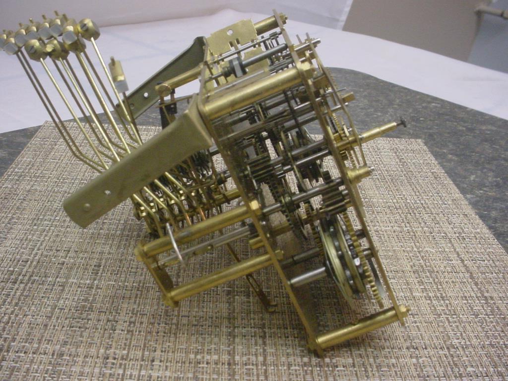 Westminster Chime German Urgos Clock Co. Brass Movement Repair UW