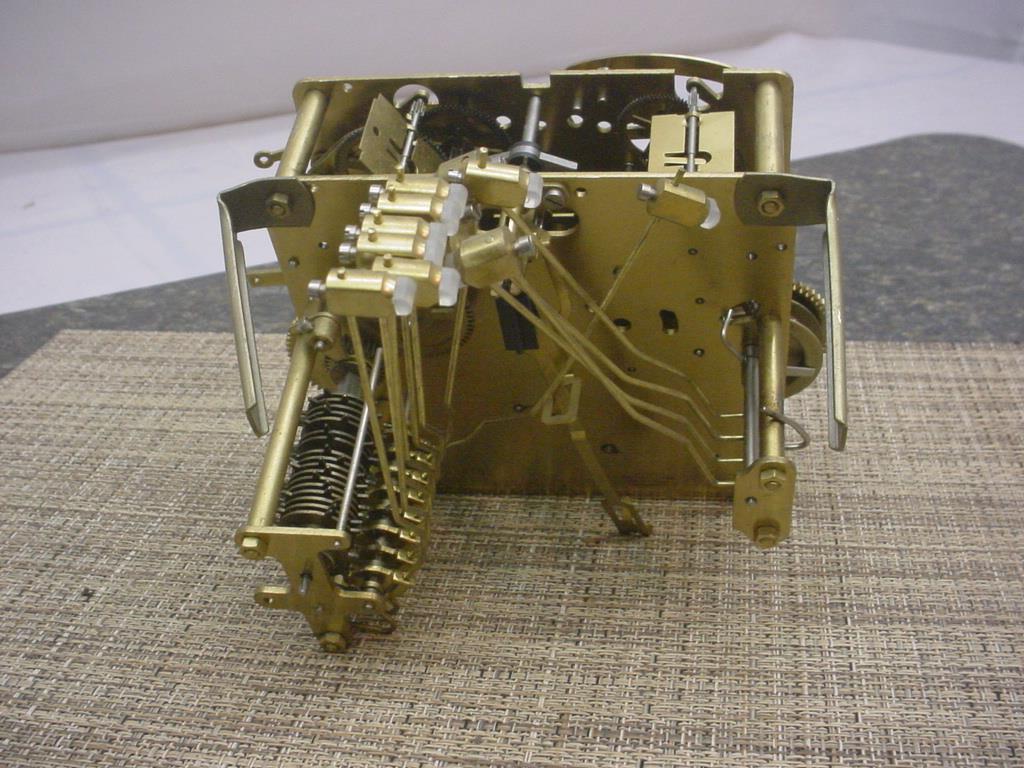 Westminster Chime German Urgos Clock Co. Brass Movement Repair UW