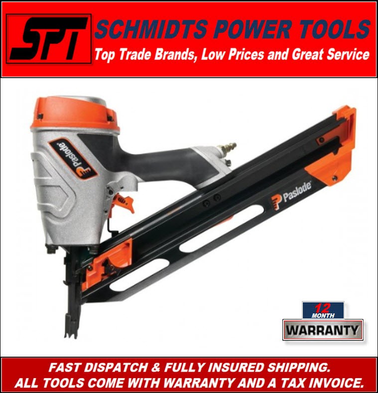 PASLODE PF350S POWER FRAMER FRAMING NAIL GUN 90mm PNEUMATIC NAILER 3.5