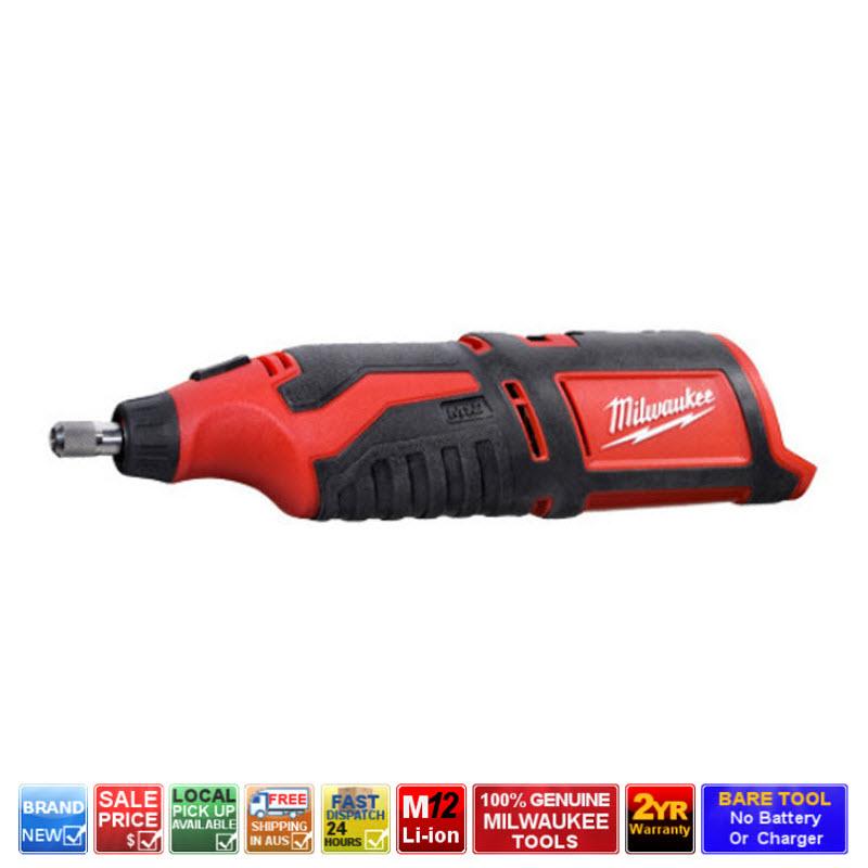 MILWAUKEE 246020 M12 12V CORDLESS ROTARY TOOL DIE GRINDER NEW 12 VOLT