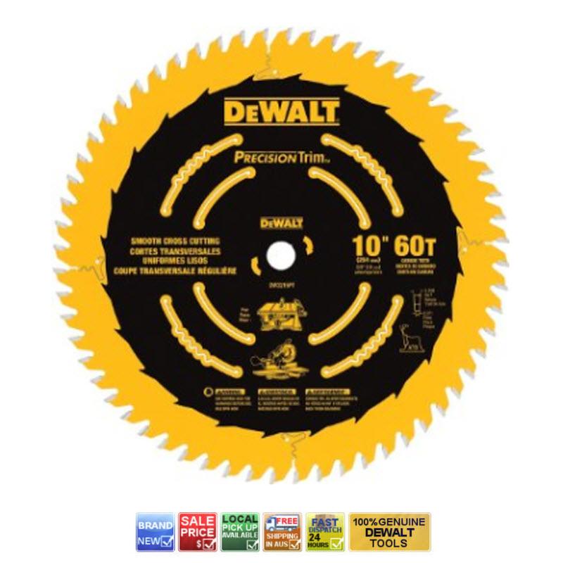 DEWALT DW3215PT 10" 255mm 60 TOOTH MITRE SAW BLADE 60T FINE CUT DROP