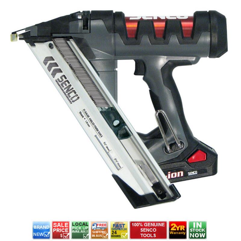 SENCO FN65DA FUSION CORDLESS 18V FINISH NAIL GUN KIT DA BRADDER 65mm