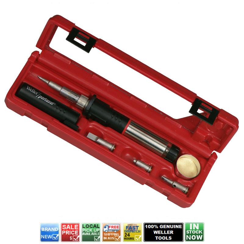 WELLER PSI100K PORTASOL BUTANE SOLDERING IRON KIT GAS SELF IGNITING