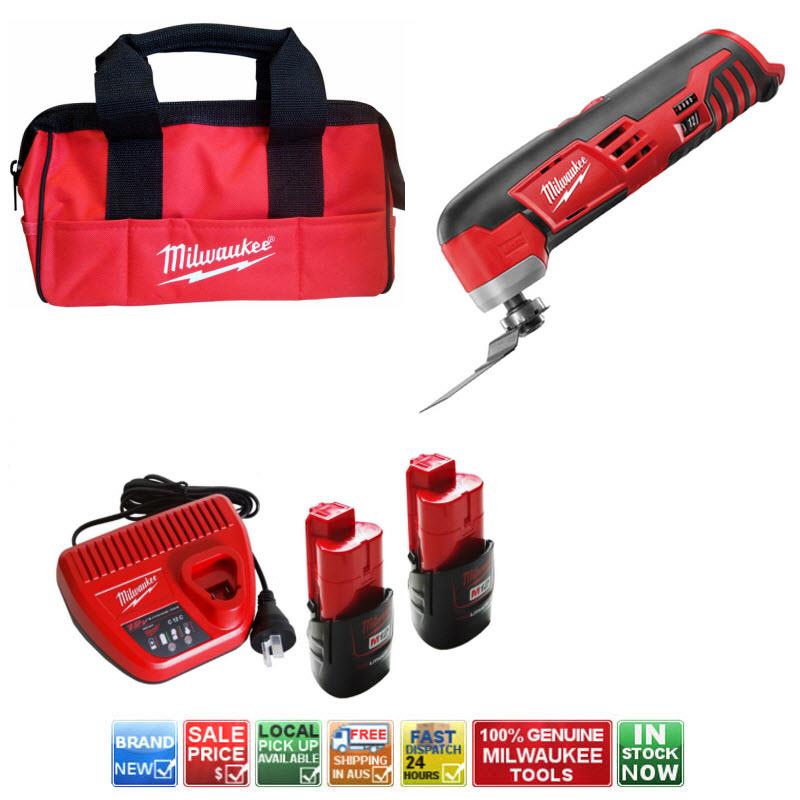 MILWAUKEE M12 12V CORDLESS MULTI TOOL KIT C12MT22B 240v AUS STOCK