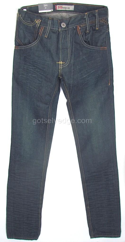 levis 513 skinny leg