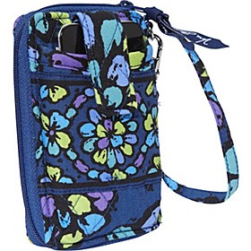 Details about Nwt Vera Bradley Carry It All Wristlet Iphone case ...