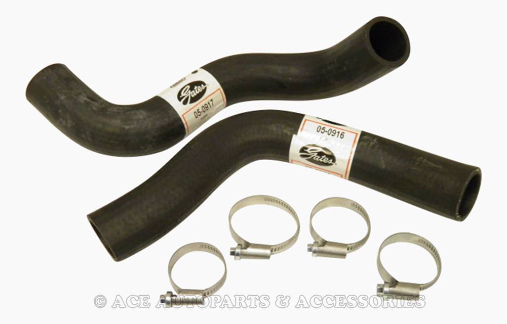 Gates TOP Bottom Radiator Hoses Clamps FOR Ford Falcon EF EL 4 0L 6 CYL
