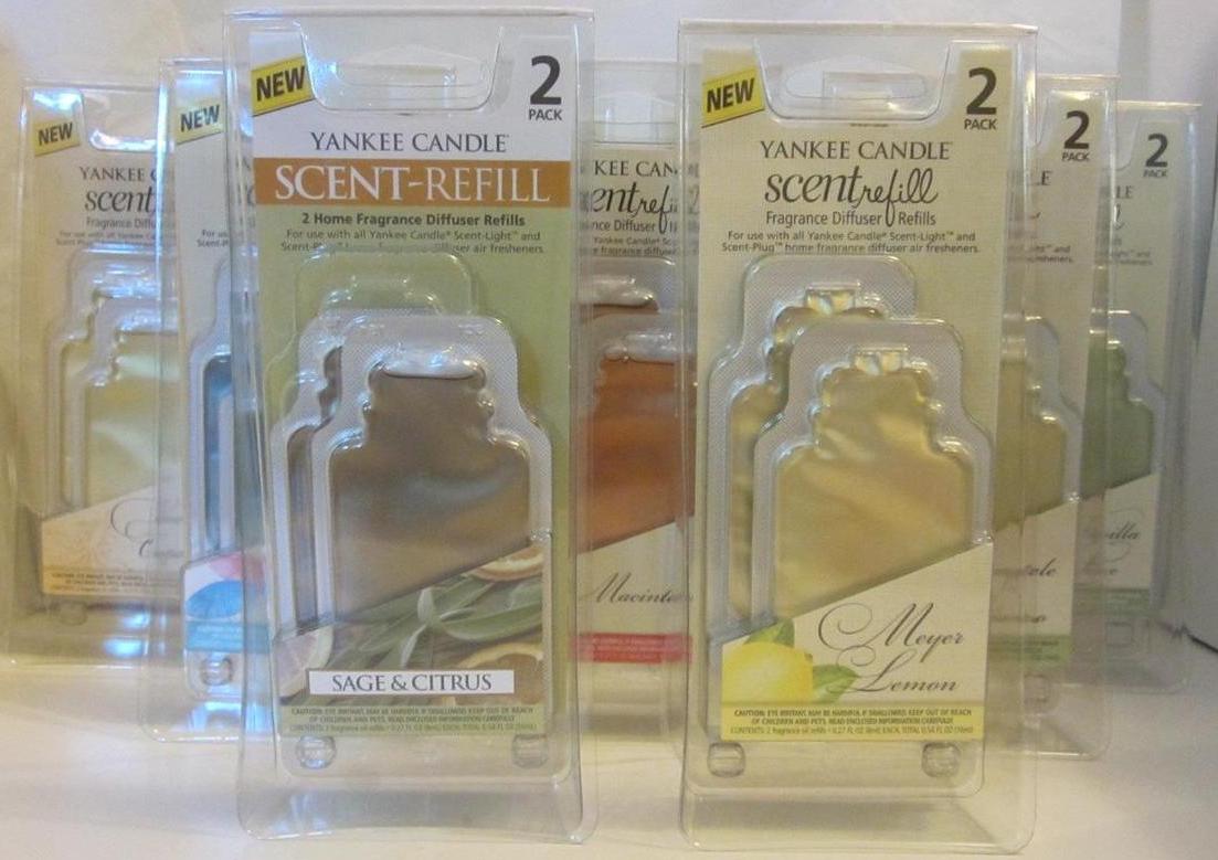 Yankee Candle ScentLight Fragrance Diffuser Refill Pack eBay