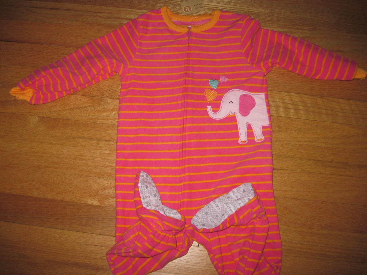 CARTERS-BLANKET-SLEEPER-SLEEPWEAR-FOR-TODDLER-GIRLS-SIZE-3T-OR-4T