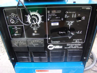 Miller Shopmaster 300 With Wire Feeder And 30a Spool Gun