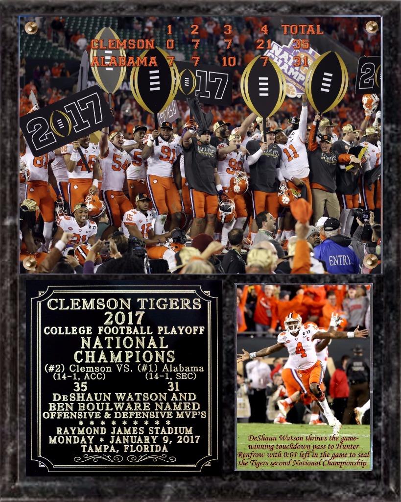 Clemson Tigers 2017 College Football Playoff National Champions Photo