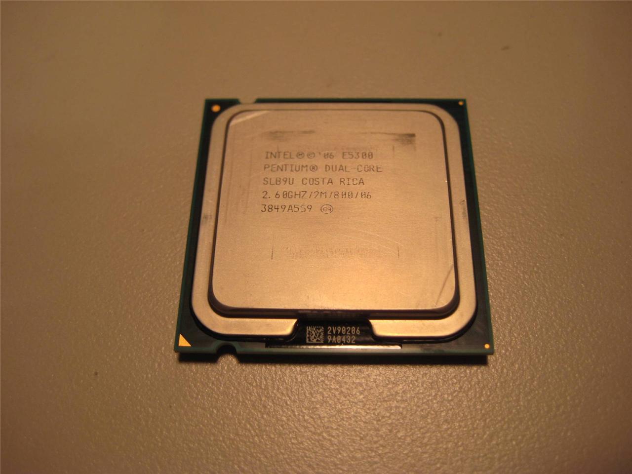 Lot of 18 Intel Pentium Dual Core Desktop E5300 Processor 2.60 GHz ...