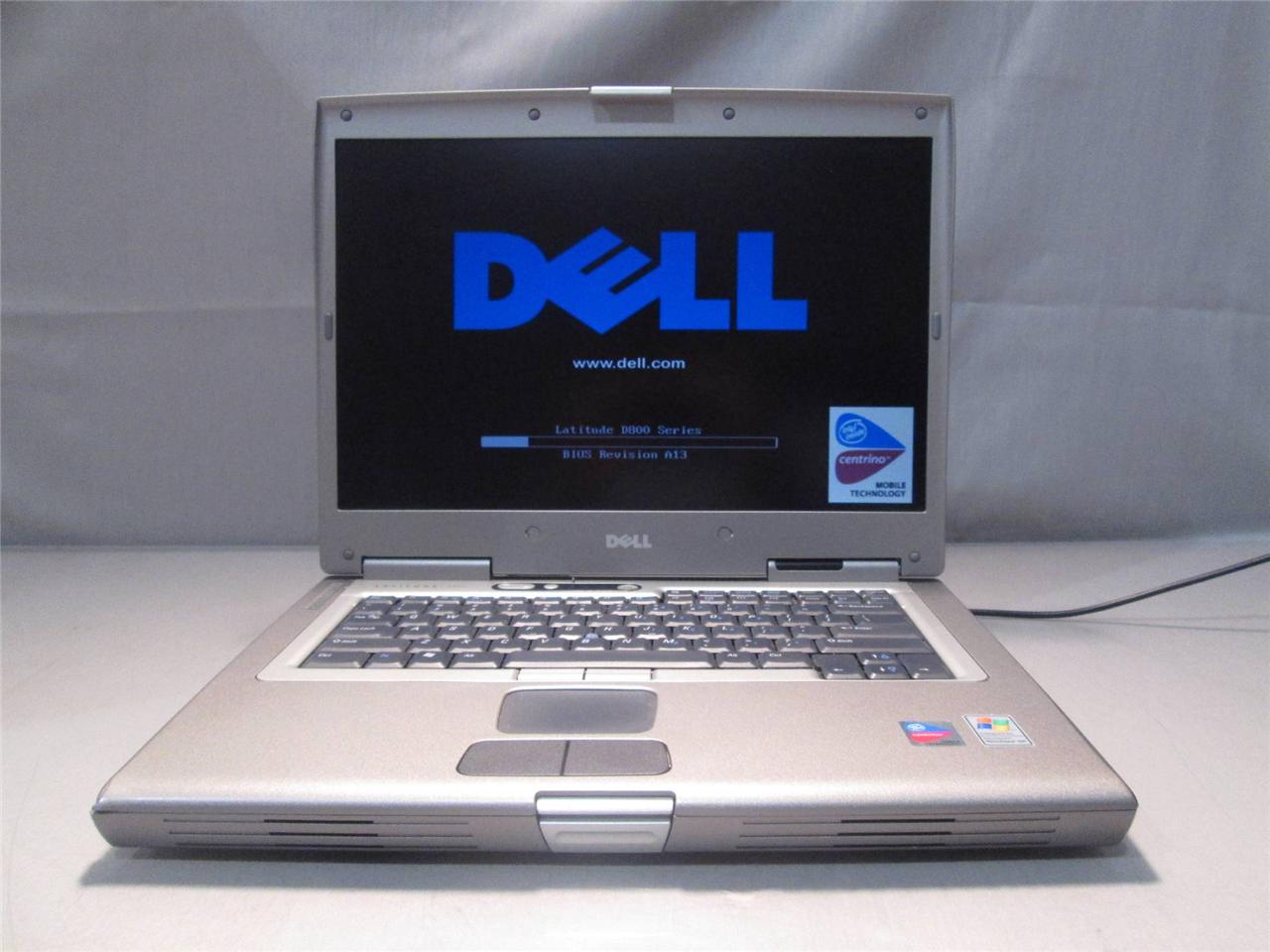 Dell Latitude D800 Laptop 15" LCD Intel Centrino 1.80 GHz 2GB of Ram CDRW/DVD eBay