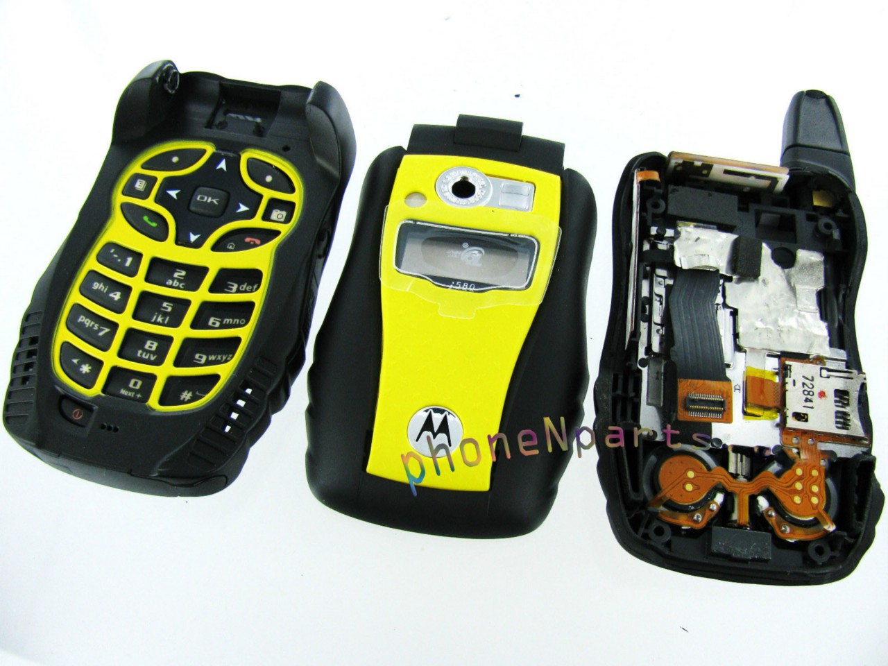 Nextel Motorola i580 Yellow New Full Whole Complete Housing Case