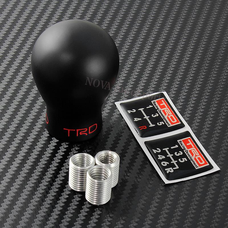 TRD Resin Black Gear Shift Knob For Toyota 4Runner Yaris Camry Celica
