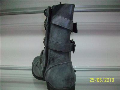 Fashion Military Boots  Women on Designer Inspired Ladies Fashion Military Anckle Boots   Ebay