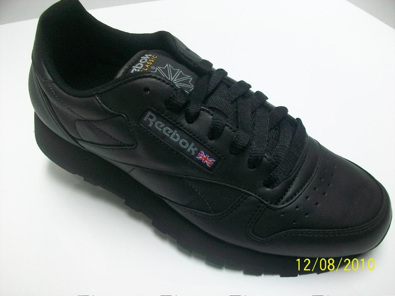all black reebok