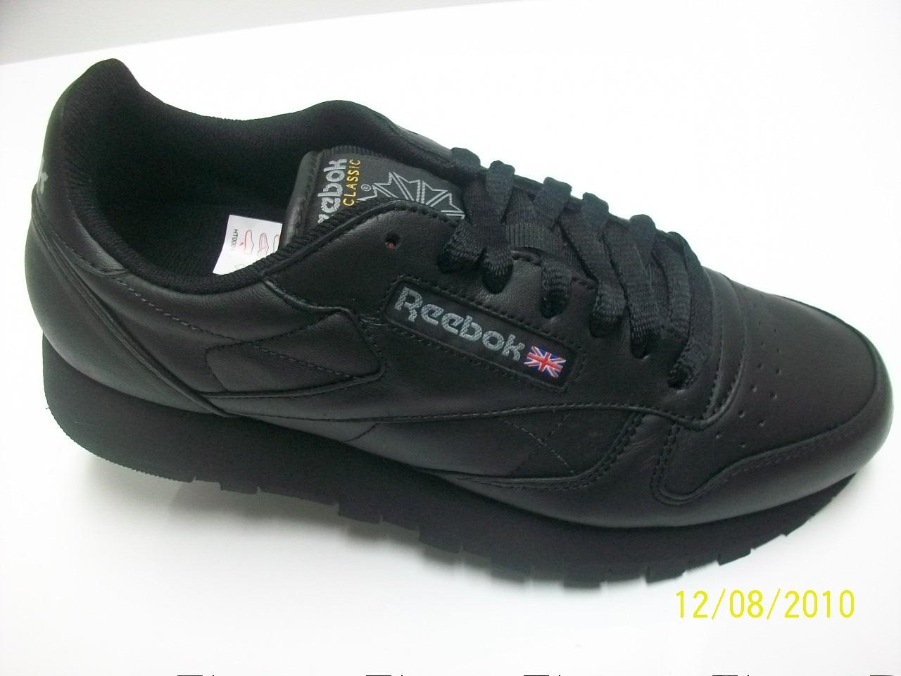 black reeboks