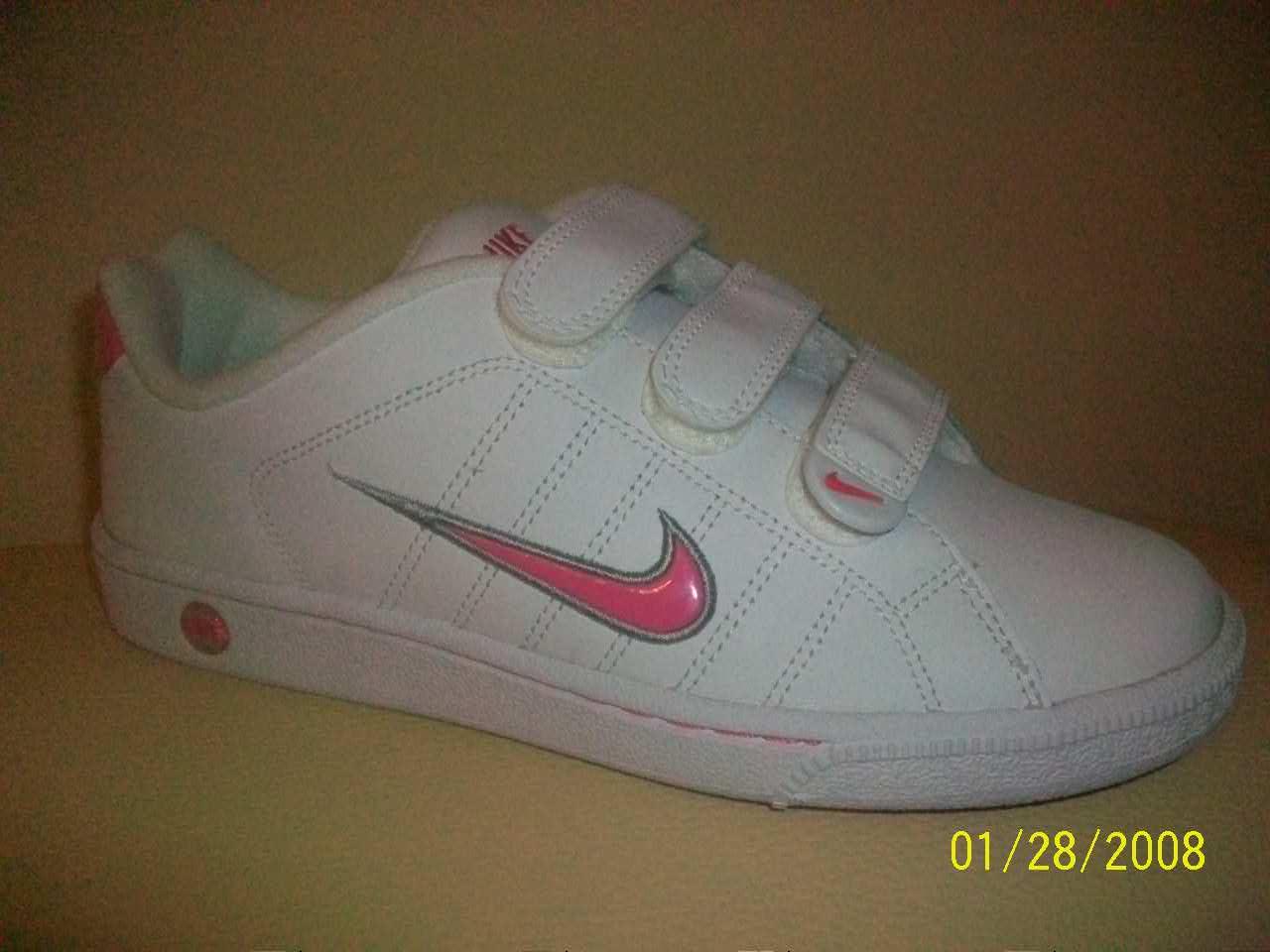 nike velcro white