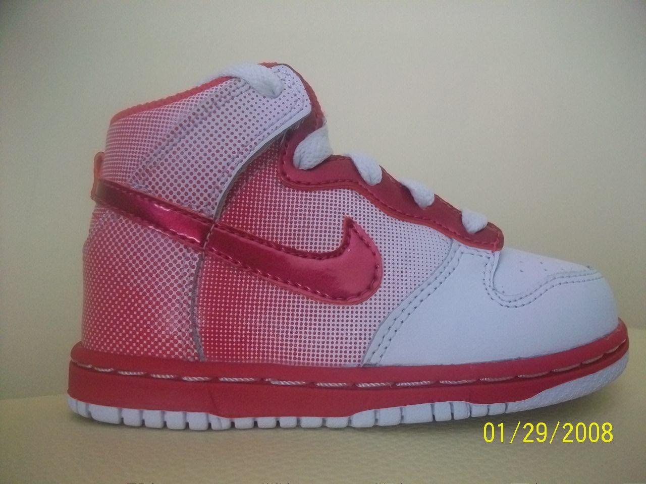 Trendy Little Girls Nike Dunk High Trainers all size's eBay