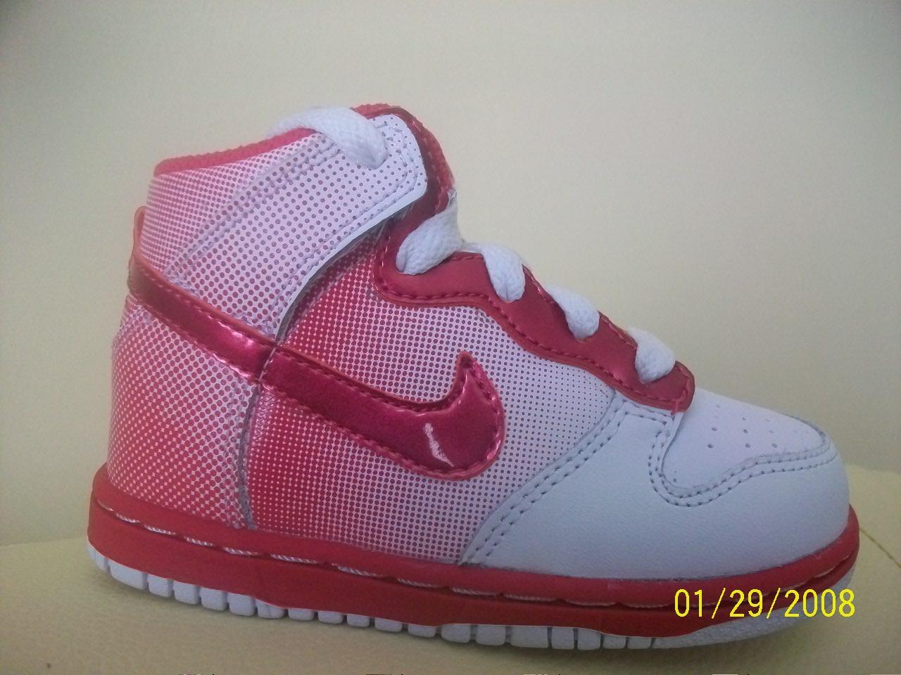 Trendy Little Girls Nike Dunk High Trainers all size's eBay