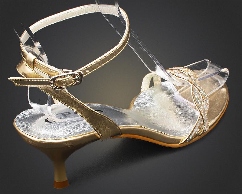 Bohemian Kolhapuris with Multi Color Pom Pom Balls - Gold Kolhapuri Chappals/Shoes for Women 