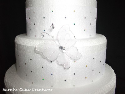 Design  Wedding Cake Online on Butterfly Wedding Cake Topper Decoration Design Copyright Id 123972